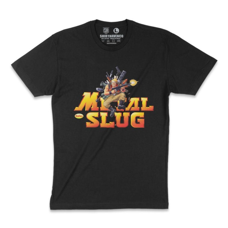 Retro Gaming Gamestop - 00012810#A-Metal Slug Tshirt | Classic Arcade