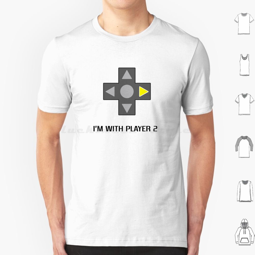 Retro Gaming Gamestop - I'm With Player 2 T Shirt