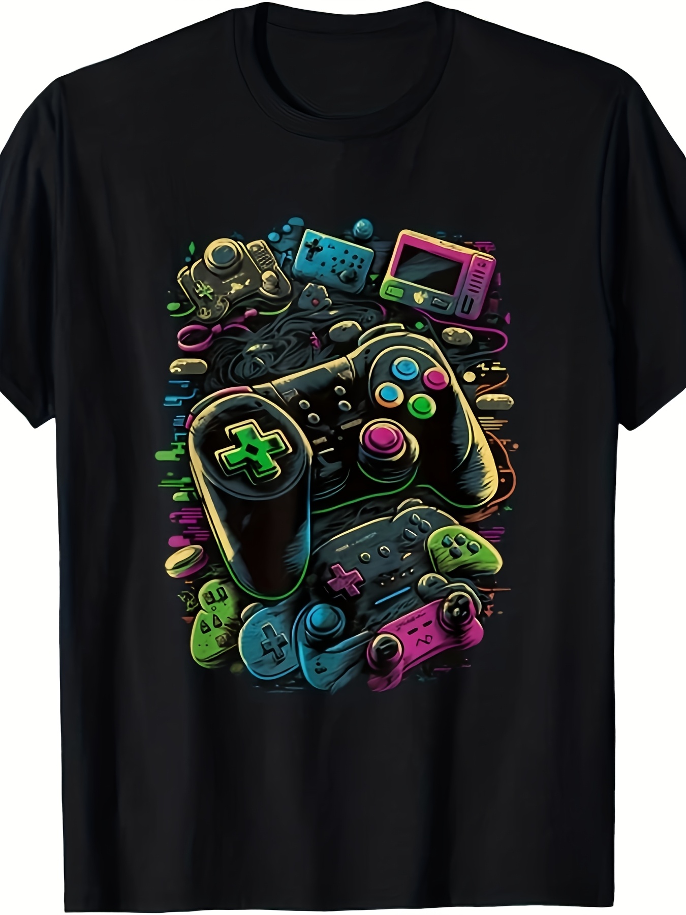 Retro Gaming Gamestop - Men's Unisex Control Gamer TShirt Retro