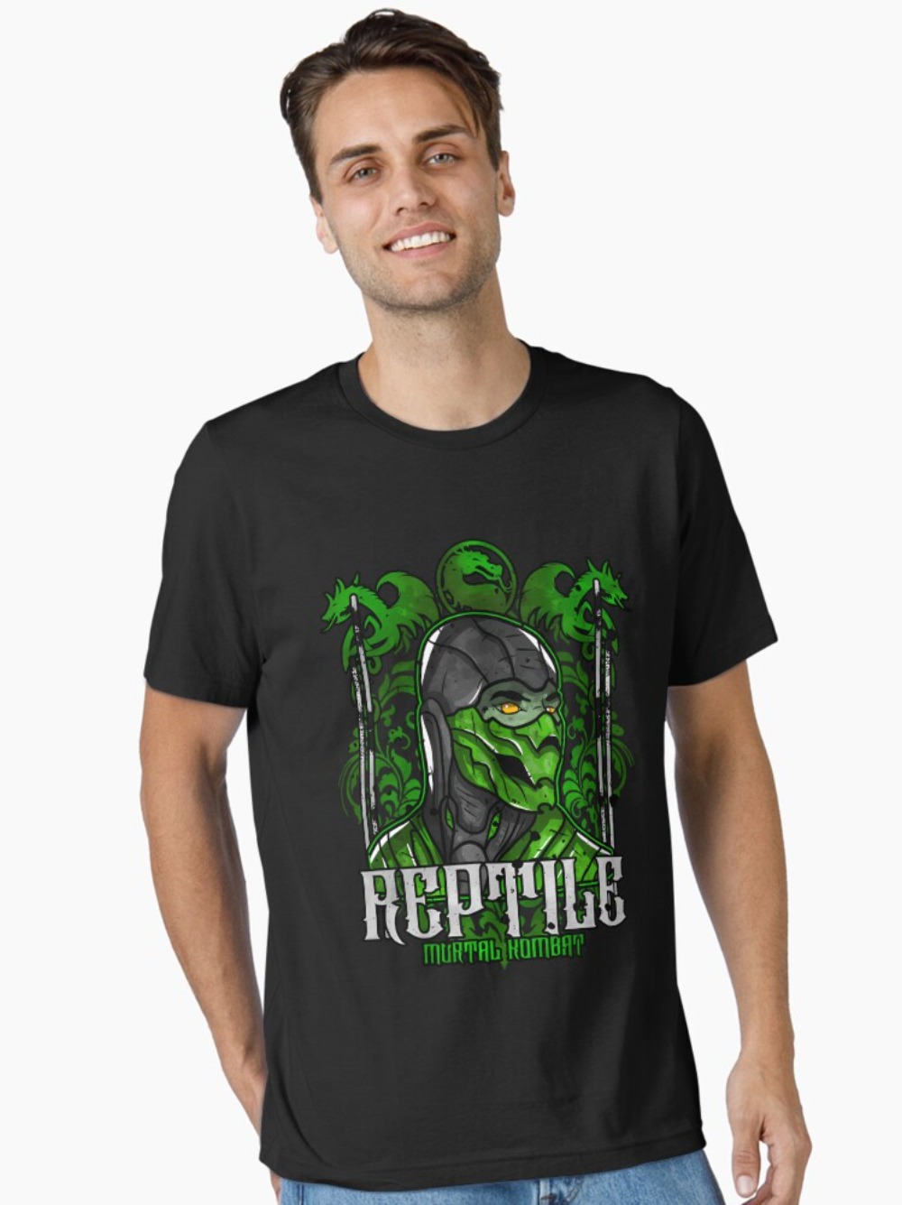 Mortal Kombat Reptile Portrait - Retro Gaming Gamestop ulasan dan harga