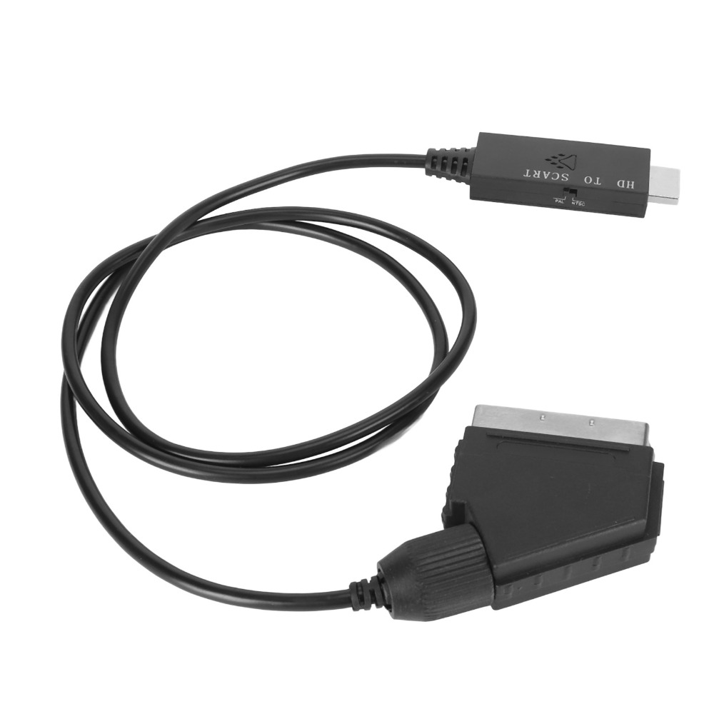 Support PAL NTSC HD Multimedia - Scart To Hdmi ulasan dan harga