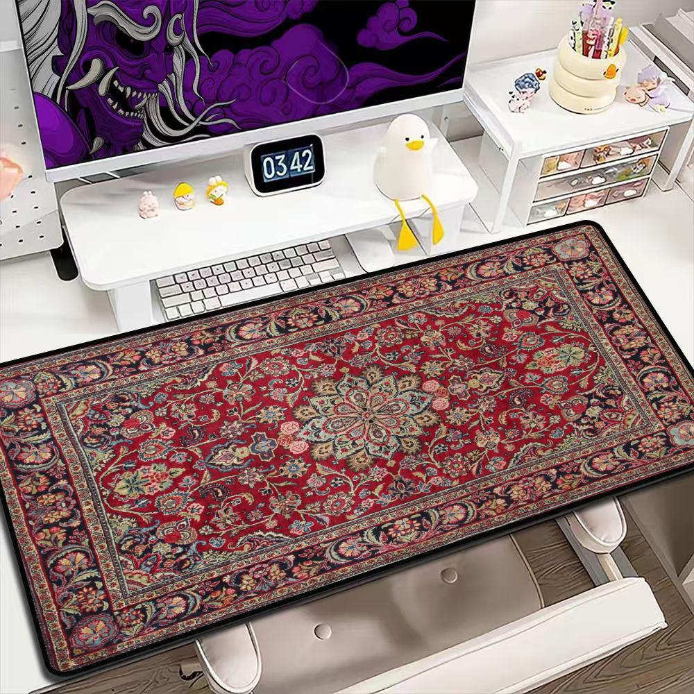 Vintage Persian Rug Pattern La - Mouse Gaming Retro ulasan dan harga