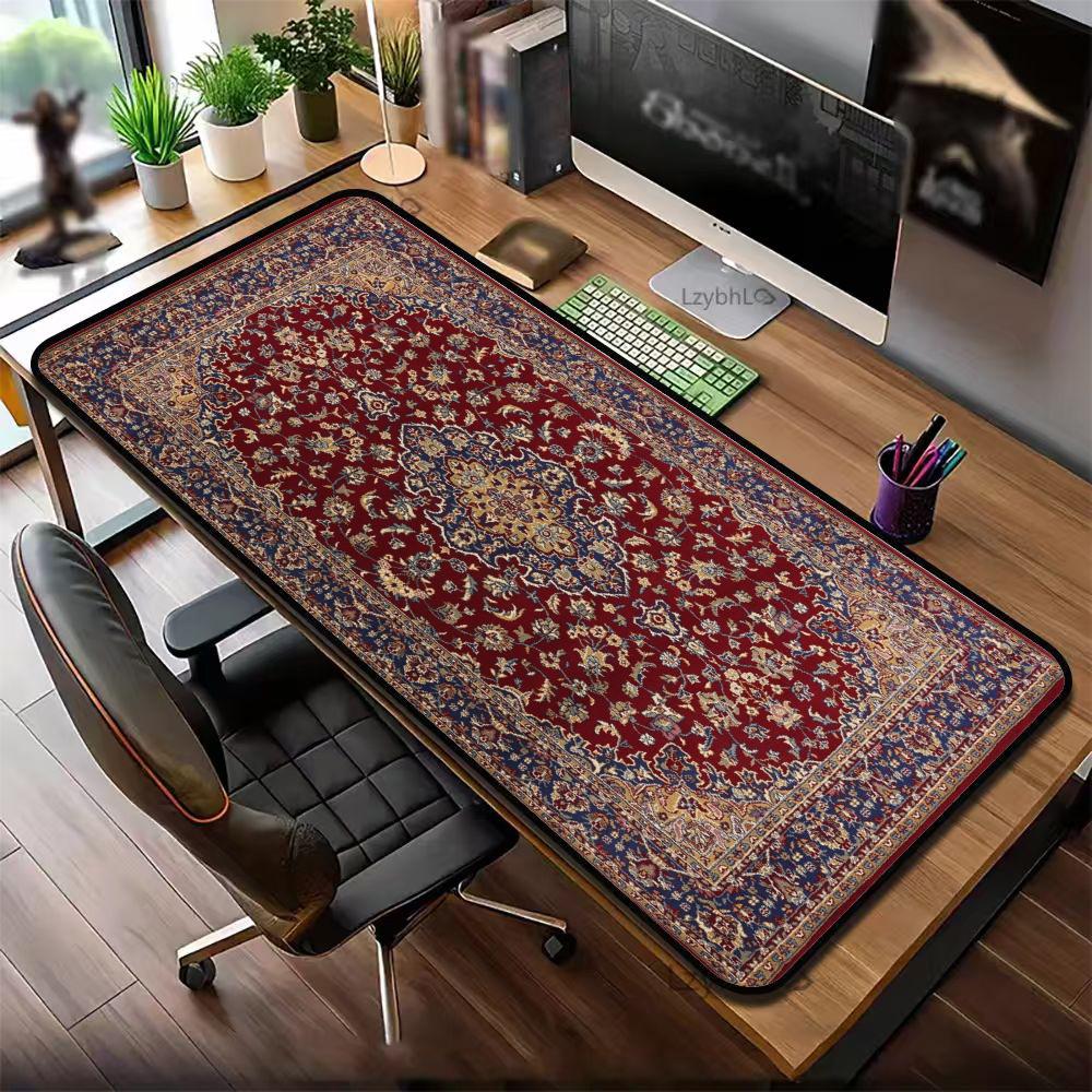 Vintage Persian Rug Pattern La - Mouse Gaming Retro ulasan dan harga