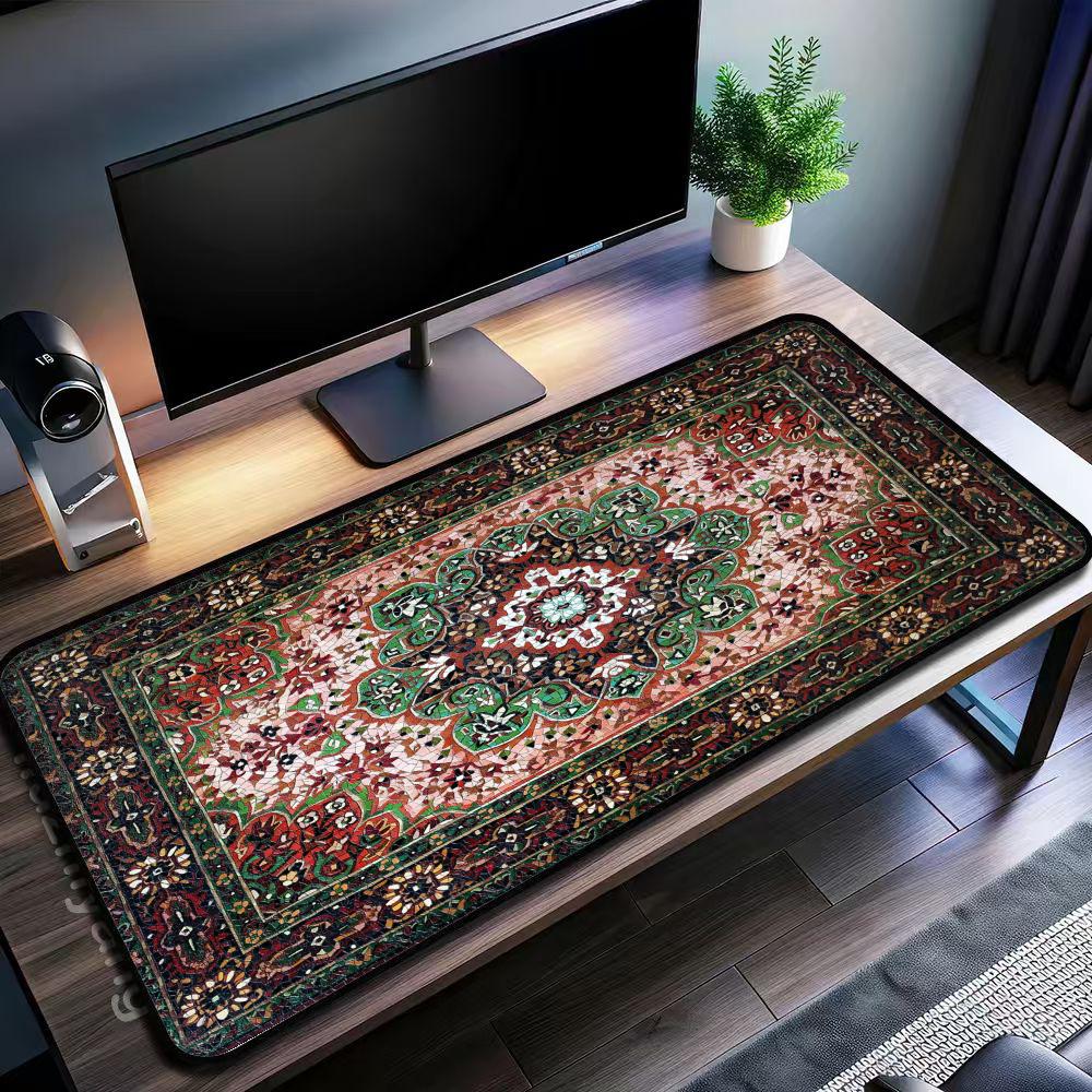 Vintage Persian Rug Pattern La - Mouse Gaming Retro ulasan dan harga