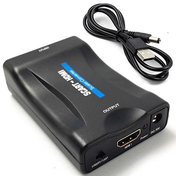 SCART To HDMI-compatible Conve - Scart To Hdmi ulasan dan harga