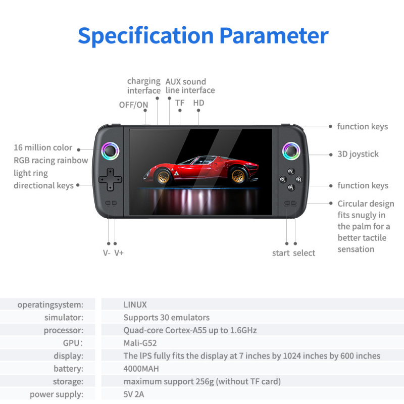 New M27 Large Screen Handheld  - Retro Gaming Arcade Console ulasan dan harga