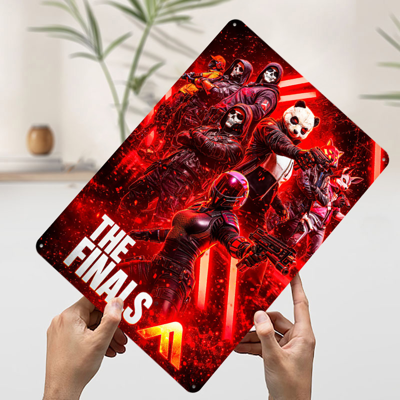 The Finals Game Metal Poster C - Retro Poster Gaming ulasan dan harga