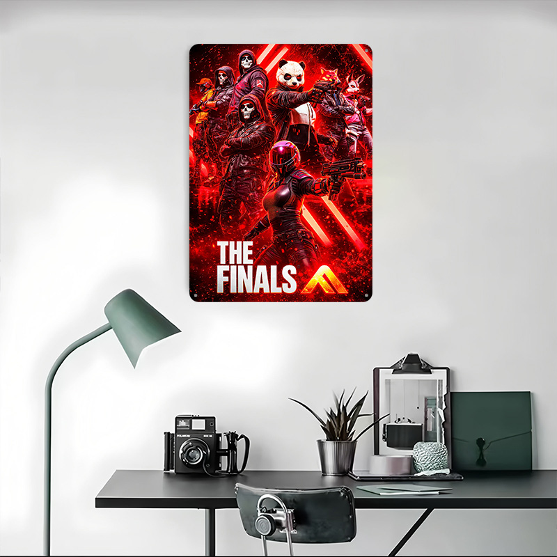 The Finals Game Metal Poster C - Retro Poster Gaming ulasan dan harga