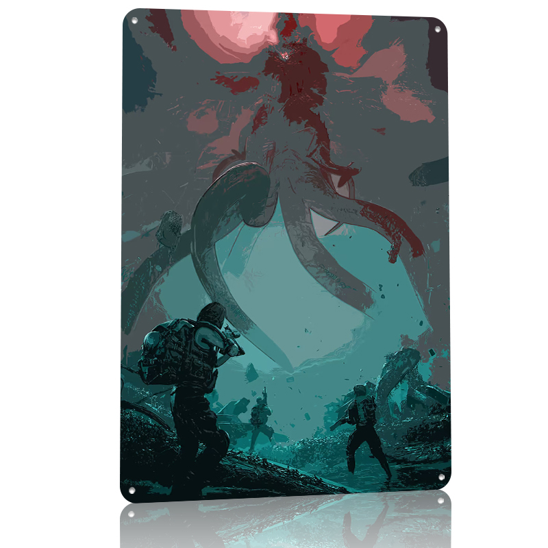 Once Human Game Poster Customi - Retro Poster Gaming ulasan dan harga