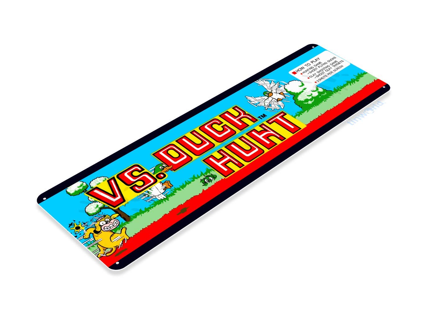 TIN SIGN Duck Hunt Arcade Marq - Retro Gaming Shops ulasan dan harga