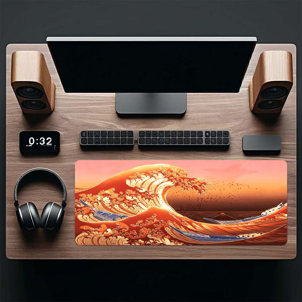Retro Ukiyo E Vintage Japanese - Mouse Gaming Retro ulasan dan harga