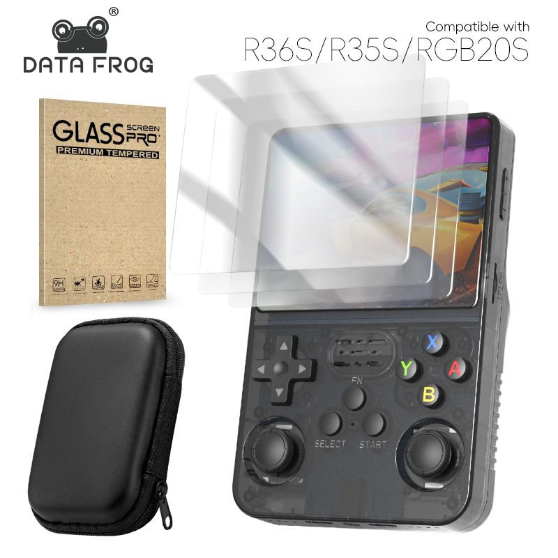 DATA FROG R36S Screen Protecto - Retro Gaming Images ulasan dan harga