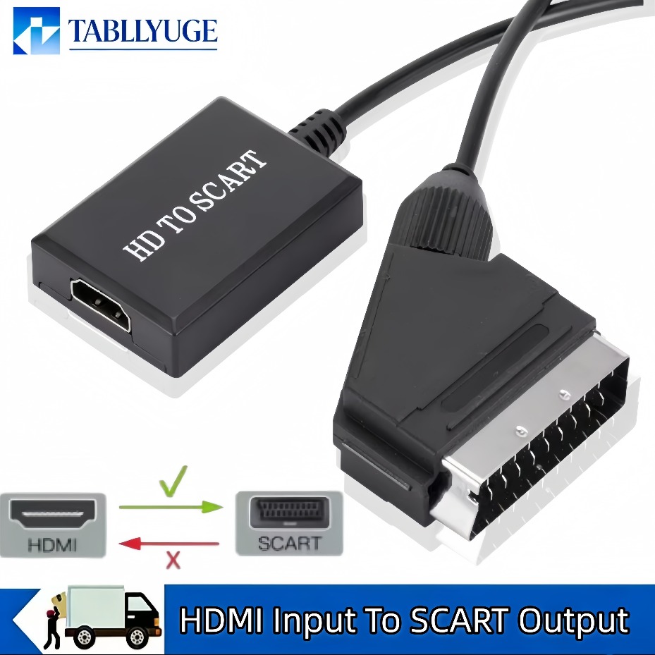 SCART Video and Audio Amplifie - Scart To Hdmi ulasan dan harga