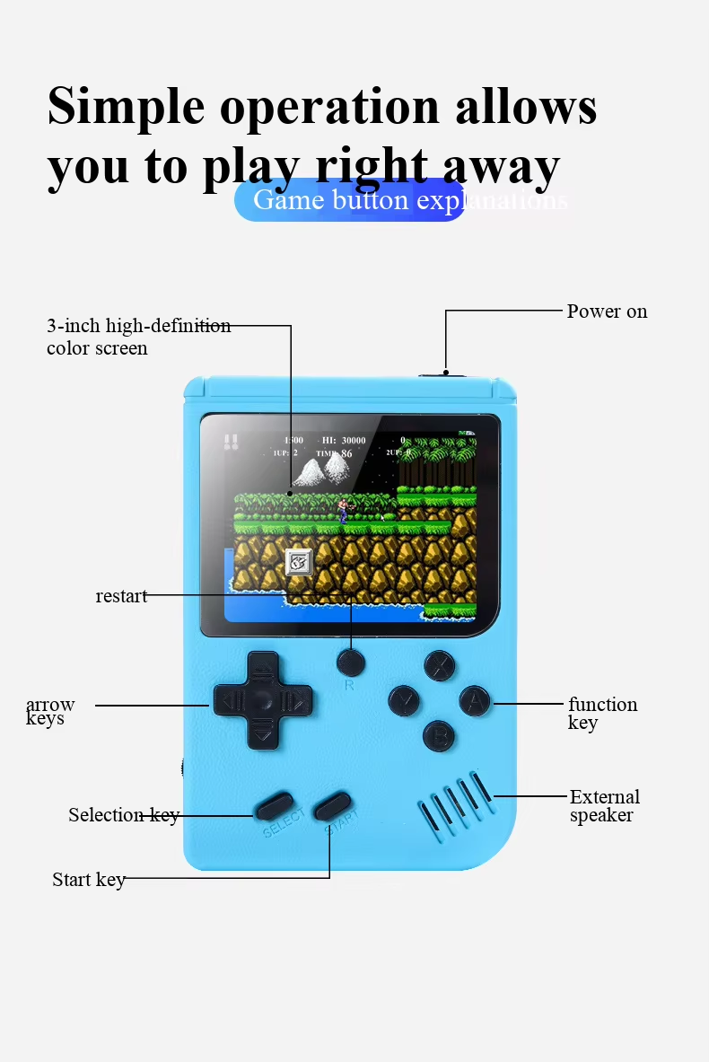 400 In 1 MINI Games Handheld G - Retro Gaming Images ulasan dan harga
