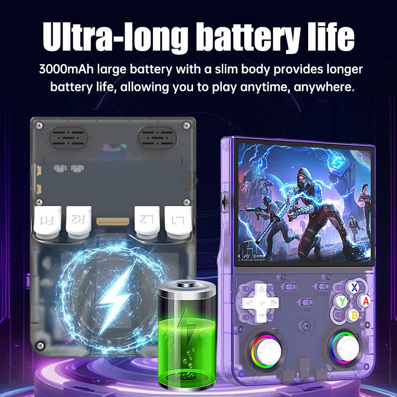 New R36 Ultra X Handheld Retro - Retro Gaming Images ulasan dan harga