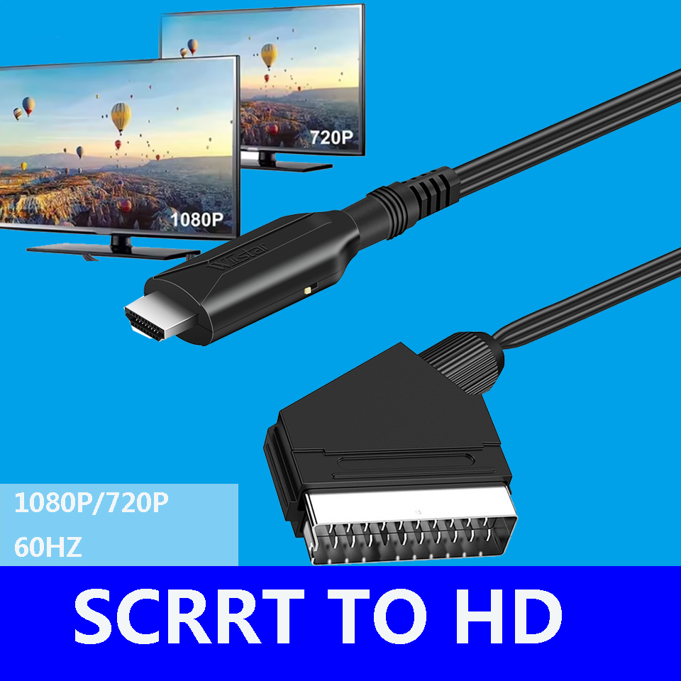SCART To HDMI-compatible /HDMI - Scart To Hdmi ulasan dan harga