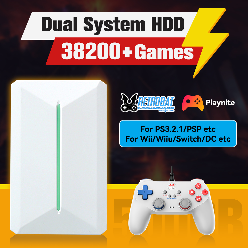 Retrobat＆Playnite System HDD R - Retro Gaming Emulator ulasan dan harga