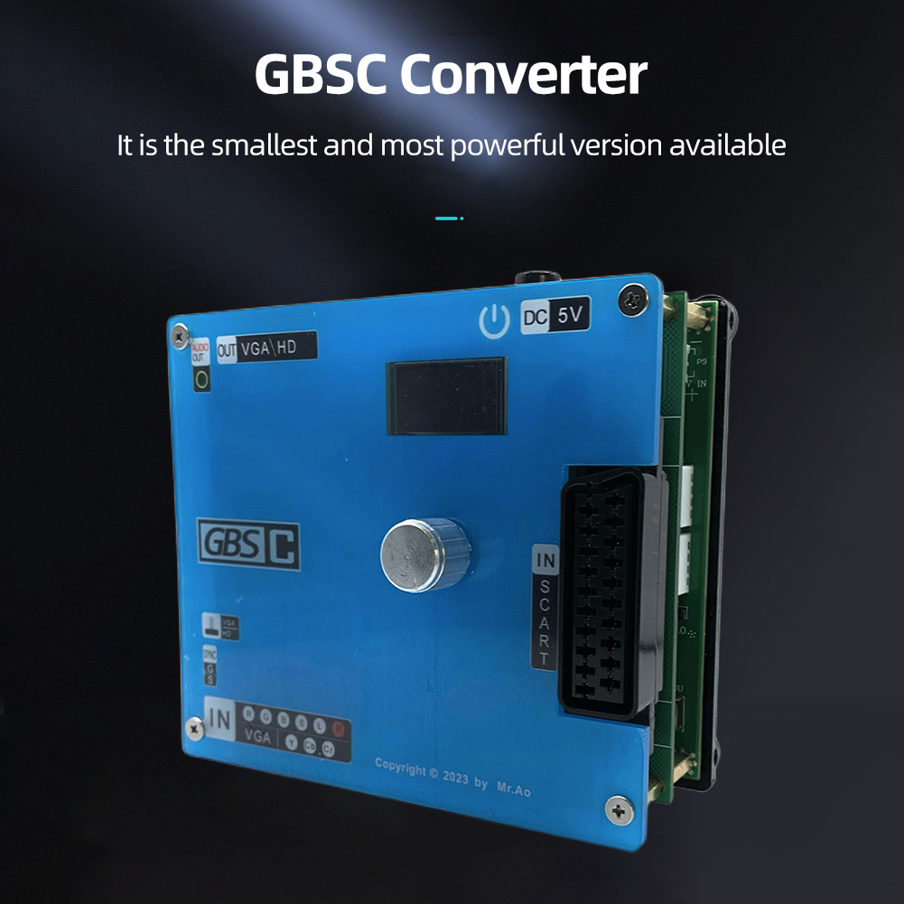 GBS Control Video Game Signal  - Scart To Hdmi ulasan dan harga