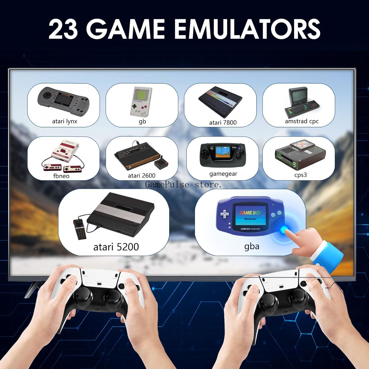 GamePulse 2026 New Retro Gamin - Retro Gaming Emulator ulasan dan harga