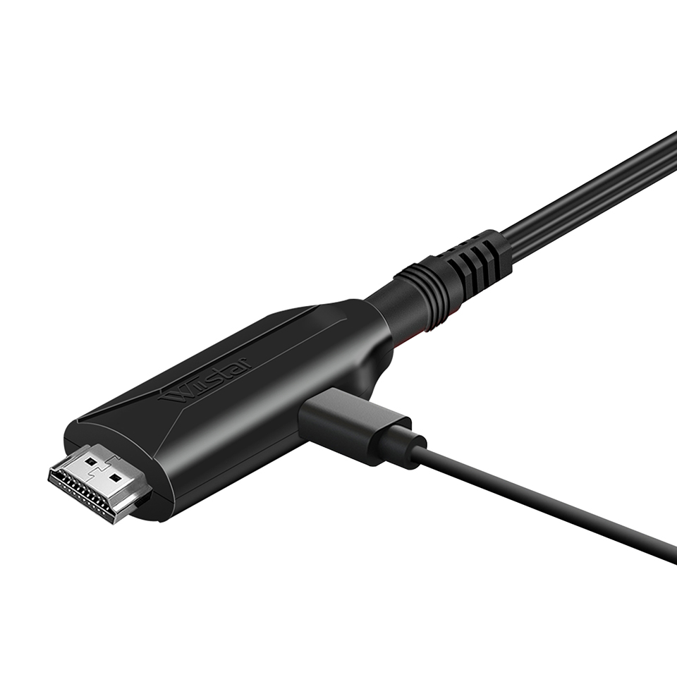 1080P HD HDMI-compatible to SC - Scart To Hdmi ulasan dan harga