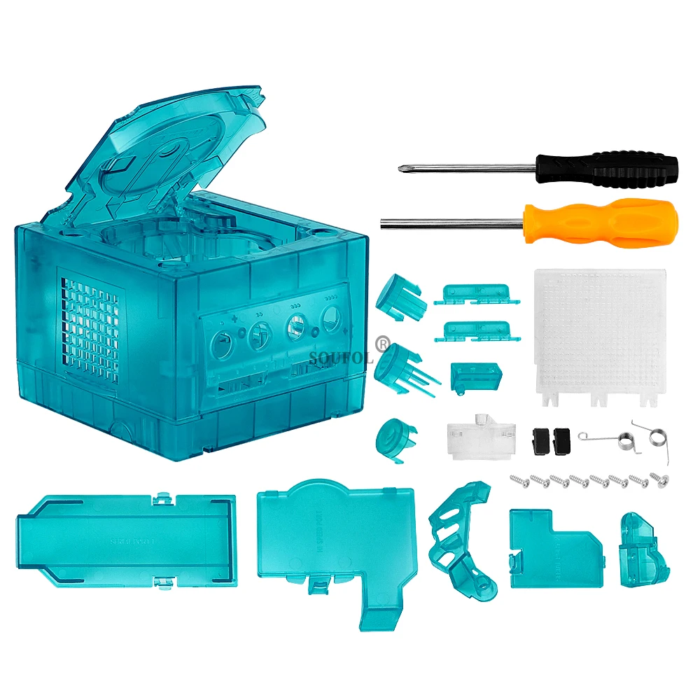 Ice Blue Replacement Case for  - Retro Gaming Nintendo ulasan dan harga