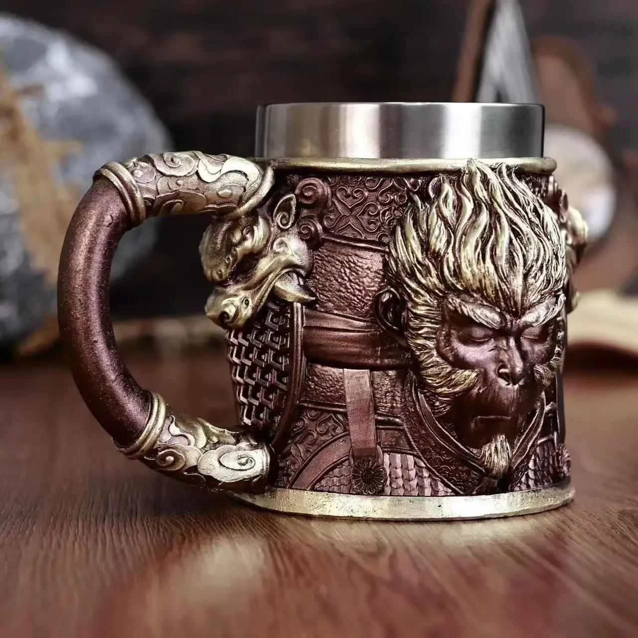 Hot Black Myth Wukong Resin Be - Retro Gaming Gifts For Men ulasan dan harga