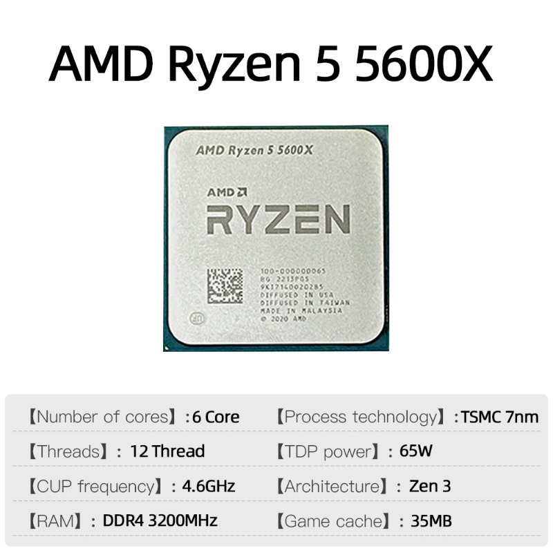 Gaming And Multi Task Processo - Amd Cpu Ryzen 5 ulasan dan harga