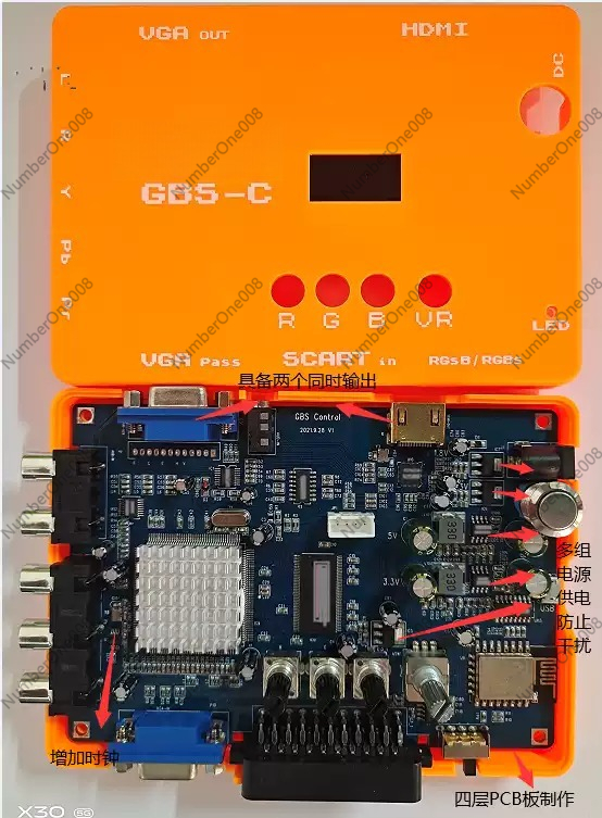 Low Resolution Game RGBS Compo - Scart To Hdmi ulasan dan harga