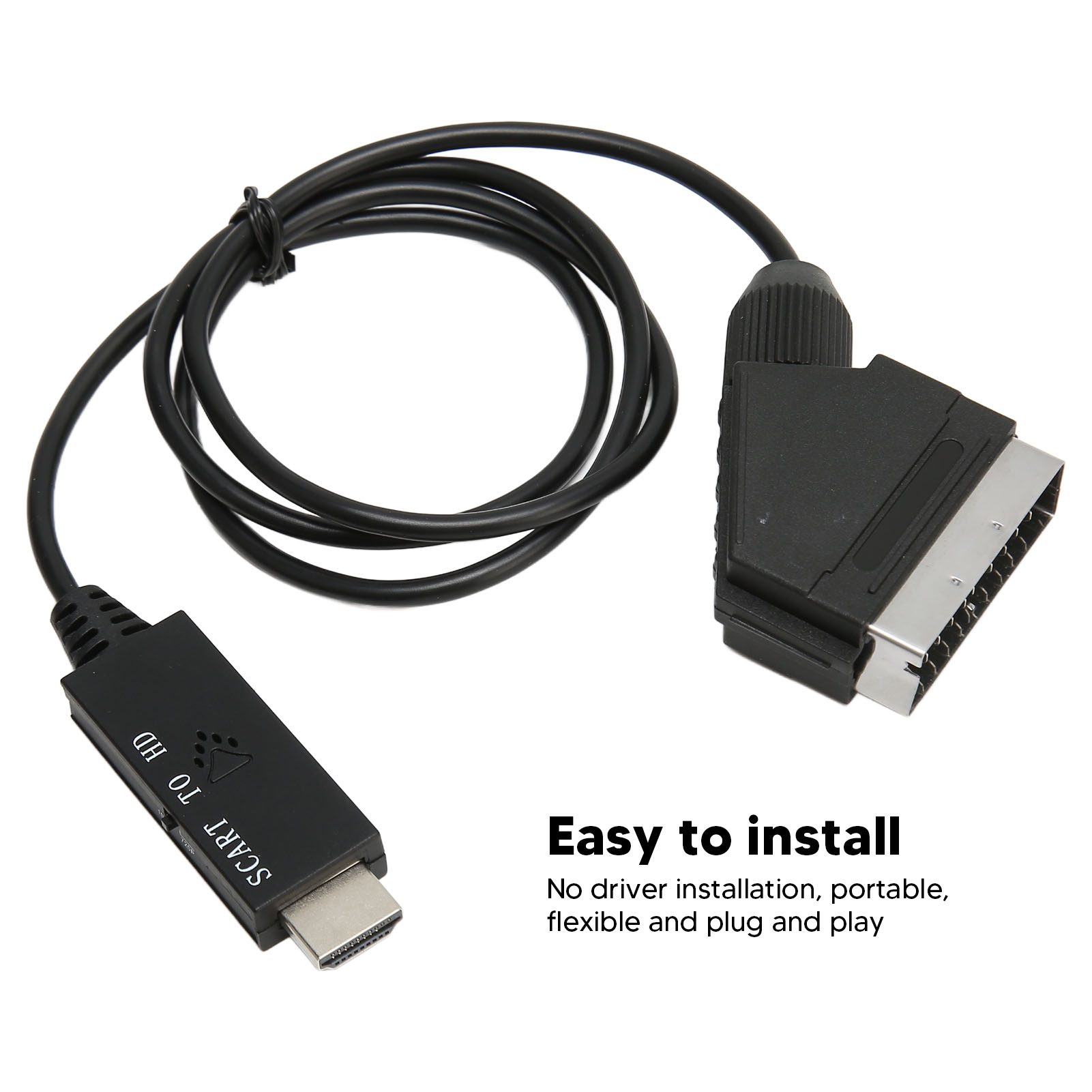 SCART to HD Multimedia Interfa - Scart To Hdmi ulasan dan harga