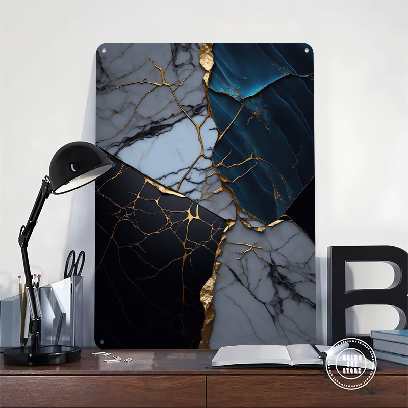 Abstract Marble Kintsugi Poste - Retro Gaming Gifts For Men ulasan dan harga