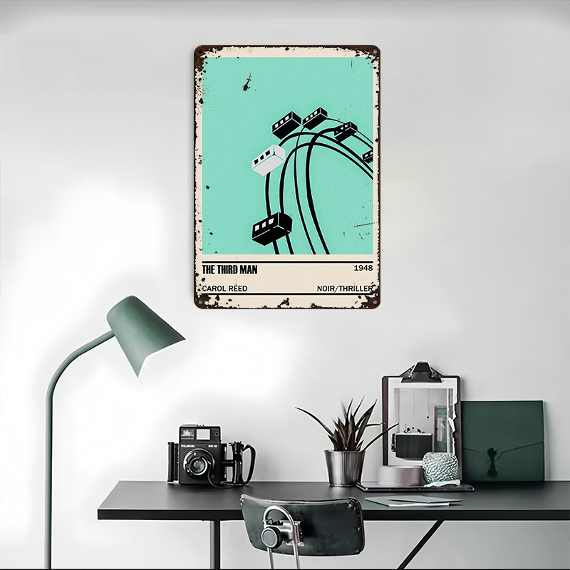The Third Man Minimalist Print - Retro Poster Gaming ulasan dan harga