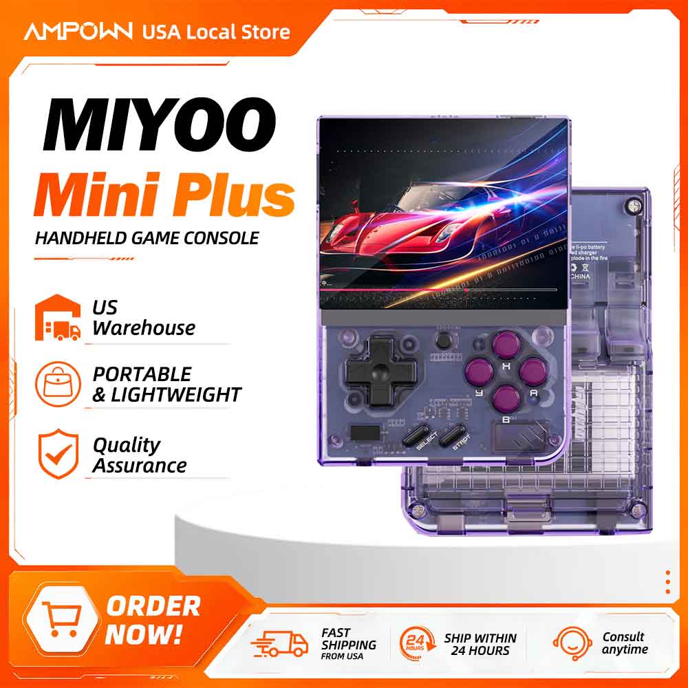 Miyoo Mini+ Retro Handheld Gam - Retro Gaming Emulator ulasan dan harga