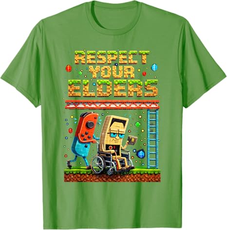 Respect Your Elders Retro Gami - Retro Gaming Gifts For Men ulasan dan harga