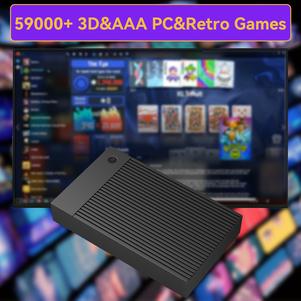 Portable 4TB Gaming HDD with 5 - Retro Gaming Nintendo ulasan dan harga