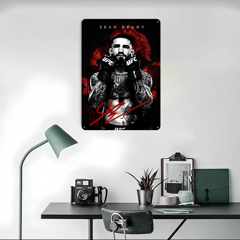 Sean Brady Fighter Portrait Ti - Retro Poster Gaming ulasan dan harga