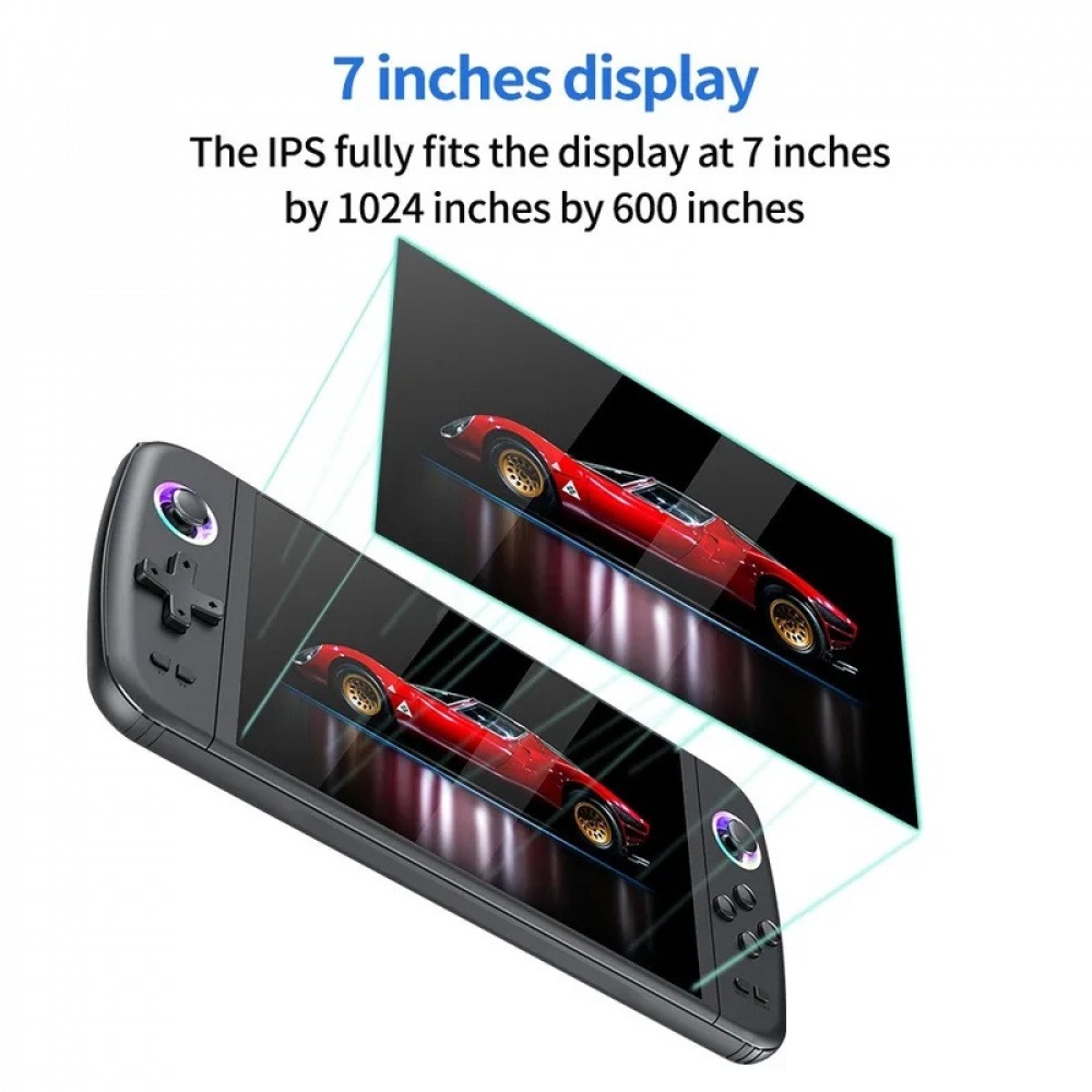 M27 7 Inch IPS Screen Handheld - Retro Gaming Images ulasan dan harga