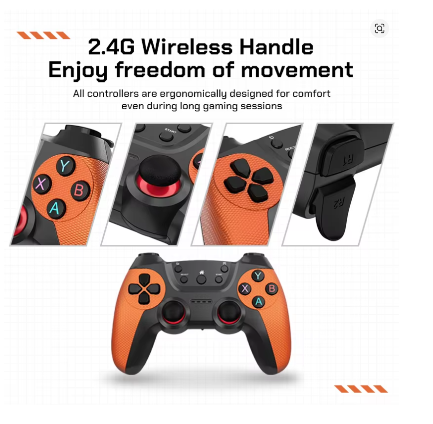 X10 Pro Rechargeable Controlle - Retro Gaming Pro ulasan dan harga