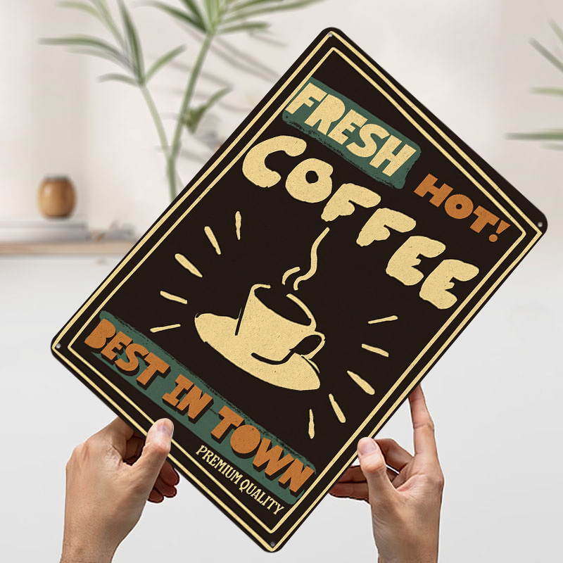 Coffee Shop Vintag Poster Cust - Retro Gaming Shops ulasan dan harga