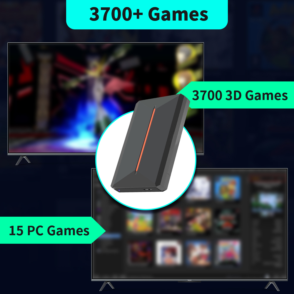 Launchbox OS 500GB Portable Ga - Retro Gaming Pro ulasan dan harga