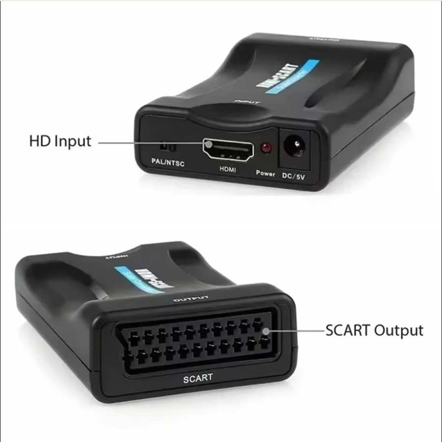 1080P HDMI-Compatible to Scart - Scart To Hdmi ulasan dan harga