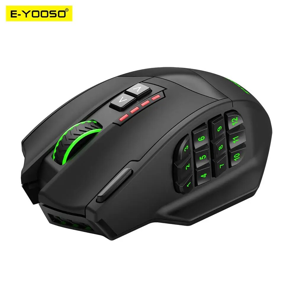 E-YOOSO X-33 RGB USB 2.4G Wire - Mouse Gaming Retro ulasan dan harga