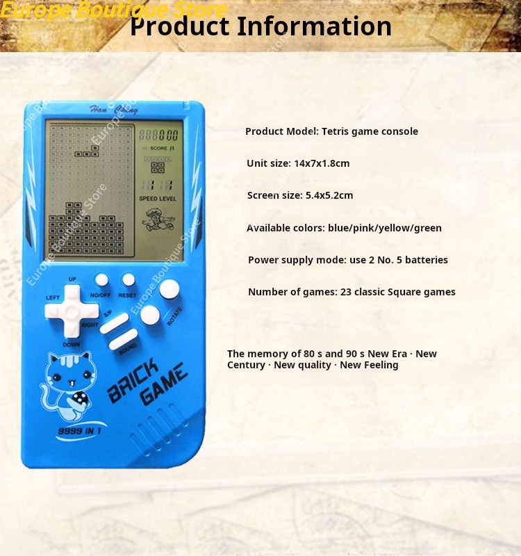 Large Screen Kids Handheld Gam - Retro Gaming Images ulasan dan harga