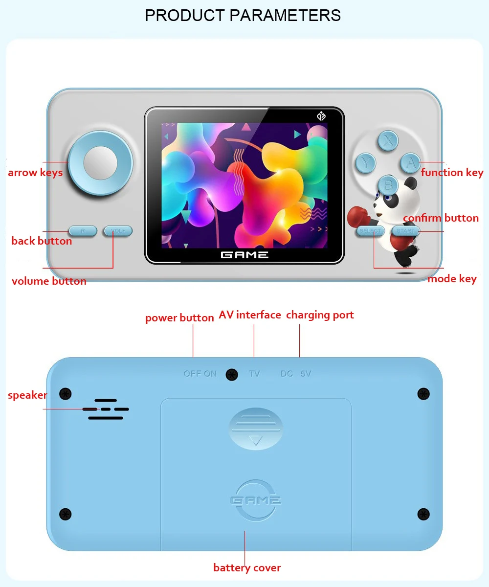New S5 Mini Retro Video Gaming - Retro Gaming Emulator ulasan dan harga