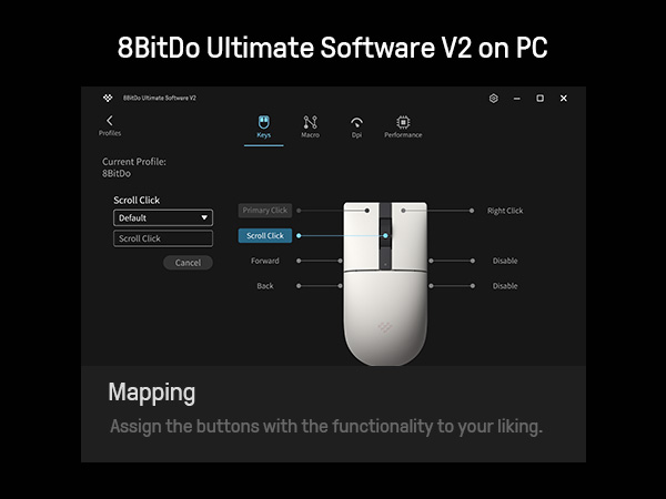 8BitDo Retro R8 Mouse with PAW - Mouse Gaming Retro ulasan dan harga