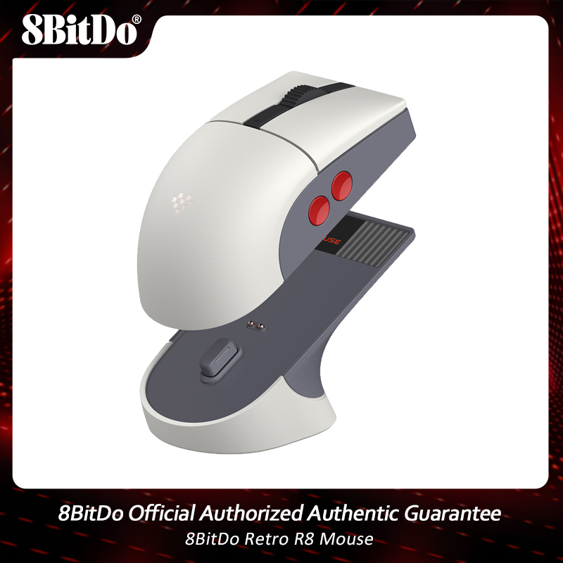 8BitDo Retro R8 Mouse with PAW - Mouse Gaming Retro ulasan dan harga