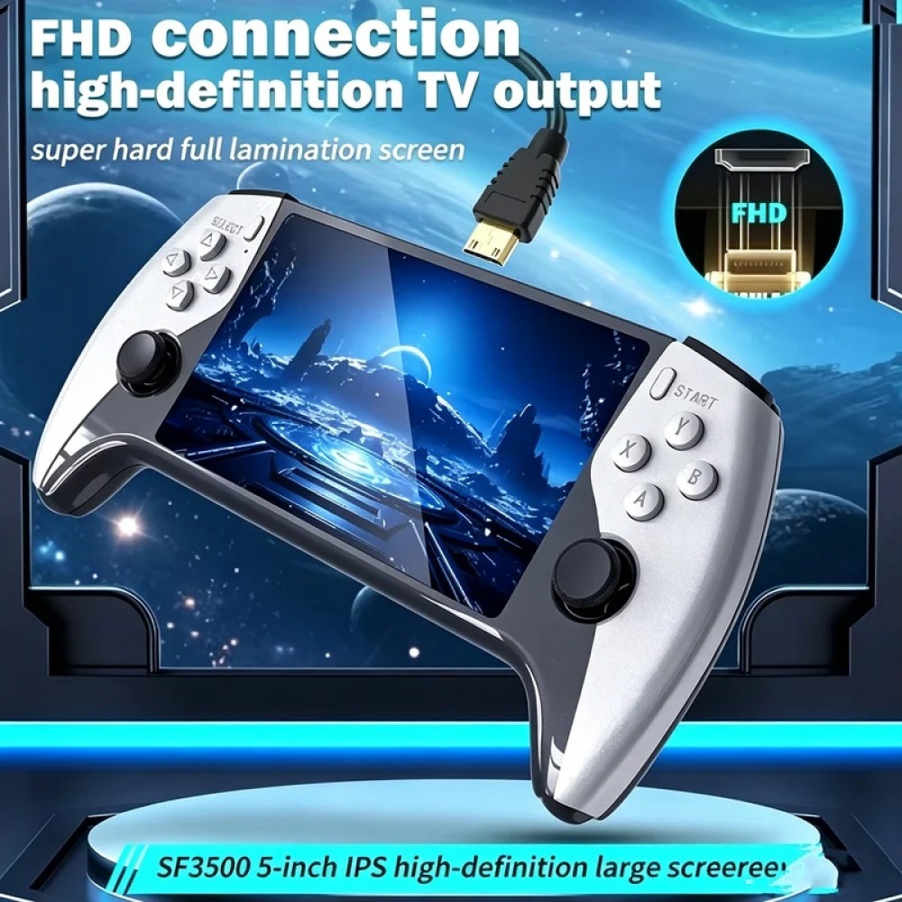 SF3500 5 inch Handheld Game Co - Retro Gaming Pro ulasan dan harga