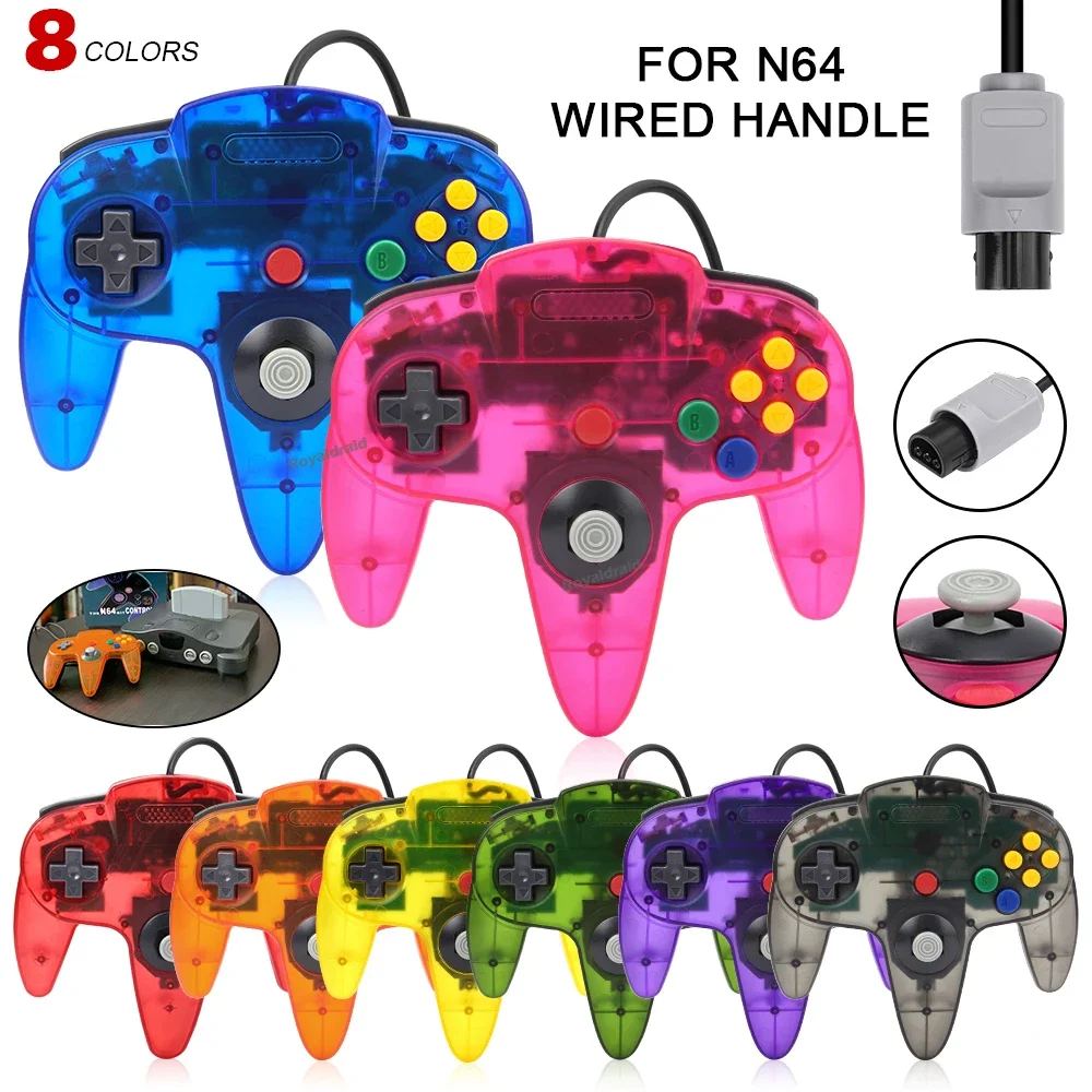 NEW Wired Gamepad for N64 Cons - Retro Gaming Pro ulasan dan harga